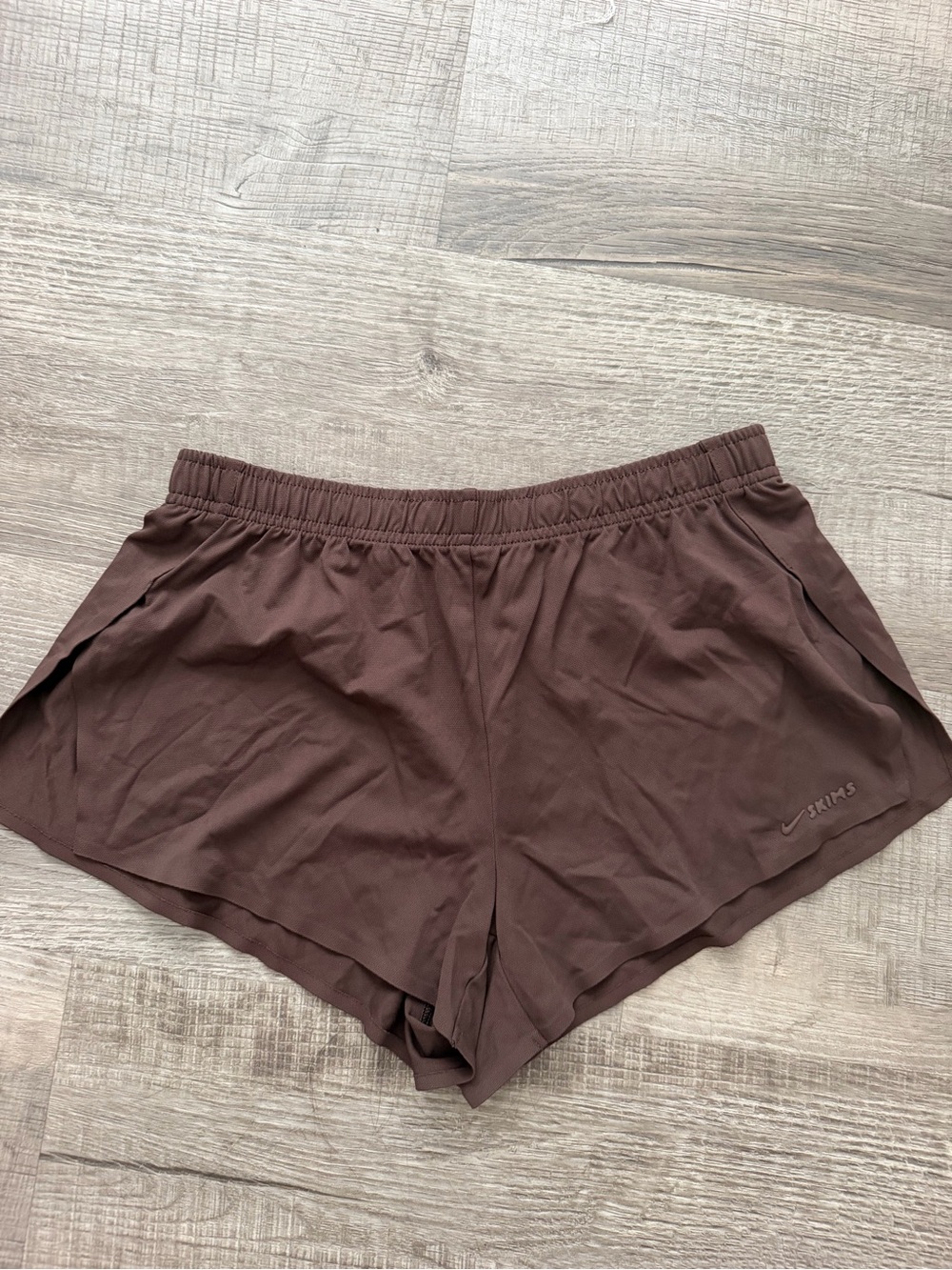Nike Skims Brown Athletic Shorts